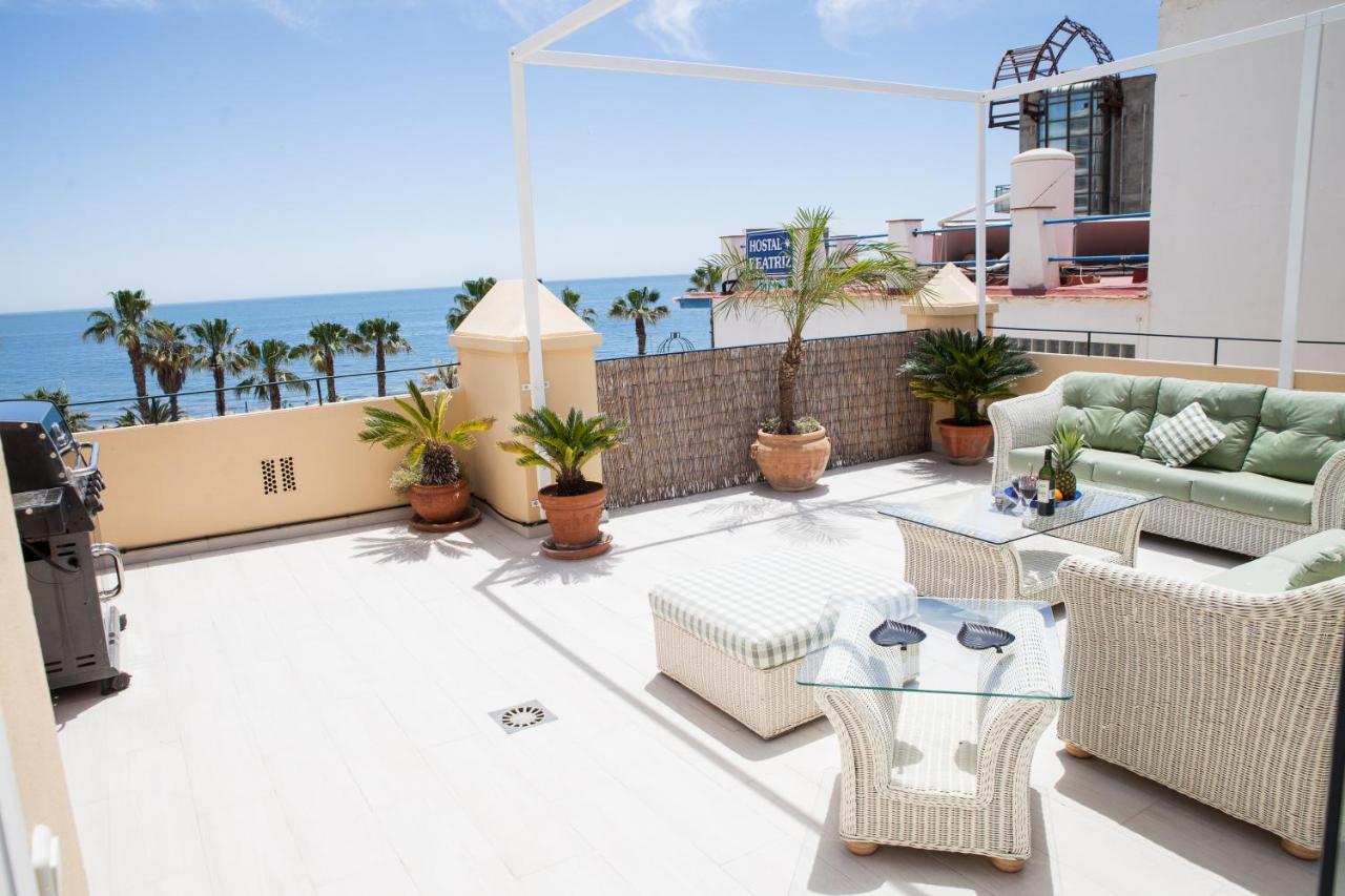 Spacious 200 Sq.M. Penthouse With Sea View Terraces Torremolinos Eksteriør billede